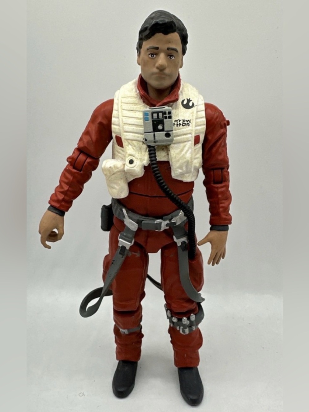 Star Wars Elite Series Poe Dameron X-Wing Pilot 6” Die-Cast Action Figure